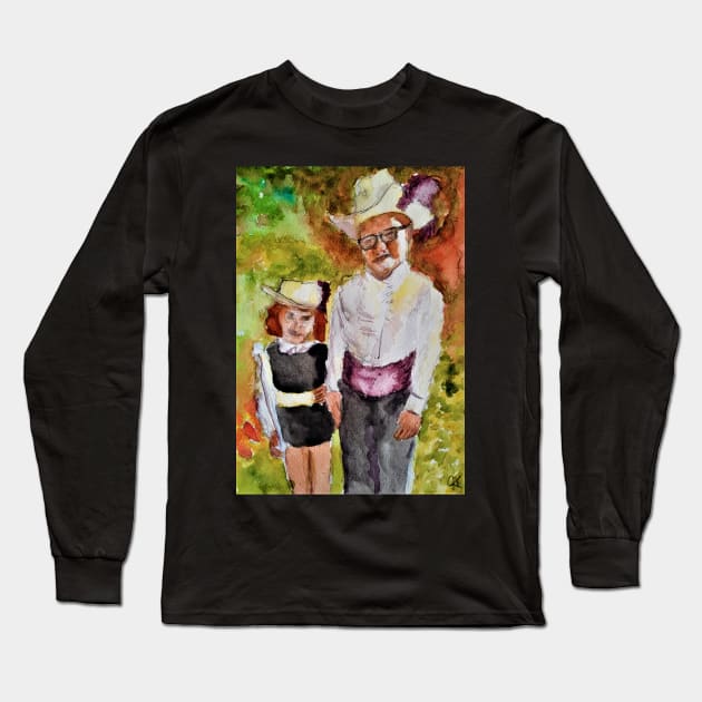 Canadian Cavaliers Long Sleeve T-Shirt by Great Auk Art